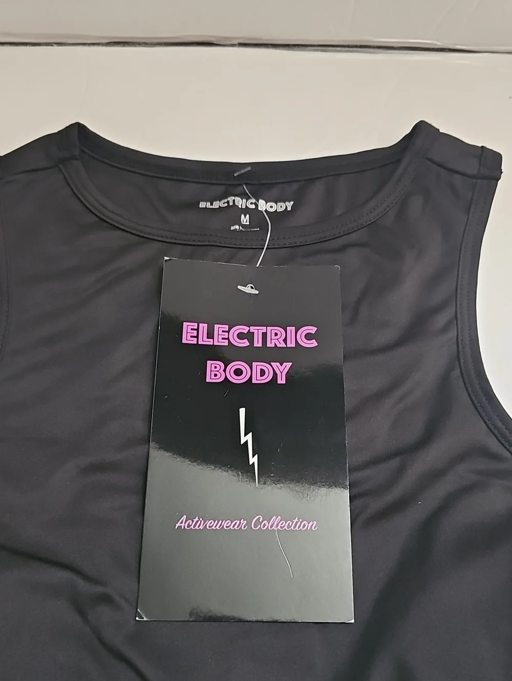 Electric Body Active Wear Collection Black size(Med)